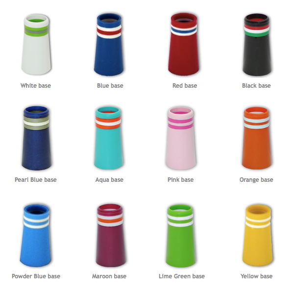 Even golf club ferrules can come in customized colors today. (As an aside, ferrules are used in many industries, such as plumbing and electrical, to cover, protect and hold together joined piping.)